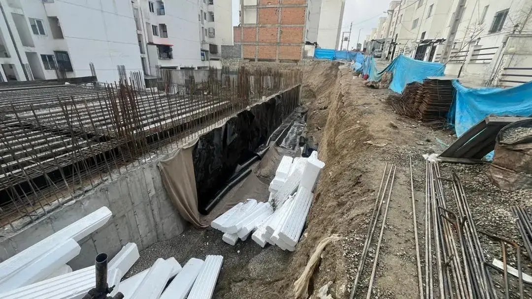 ایزولاسیون گود ساختمانی پردیس